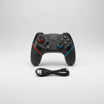 Black gaming controller with USB cable on a white background, labeled 'US Seller' and 'Fast Shipping From USA'.